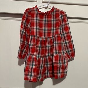 Cat & Jack toddler plaid long sleeve dress